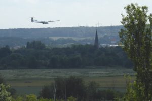 Segelflieger Notlandung MF